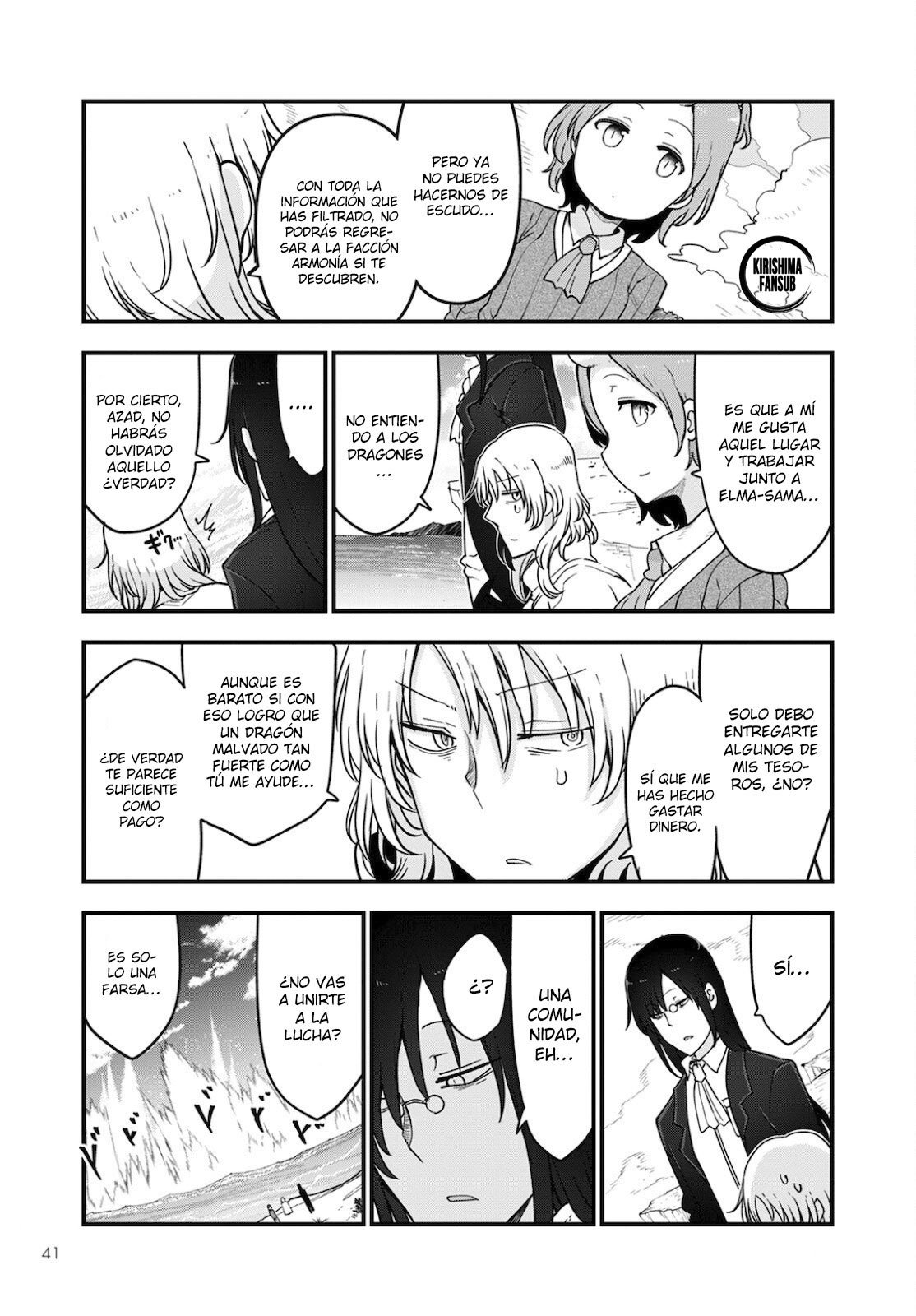 Kobayashi-san Chi no Maid Dragon Capitulo 112 página 6