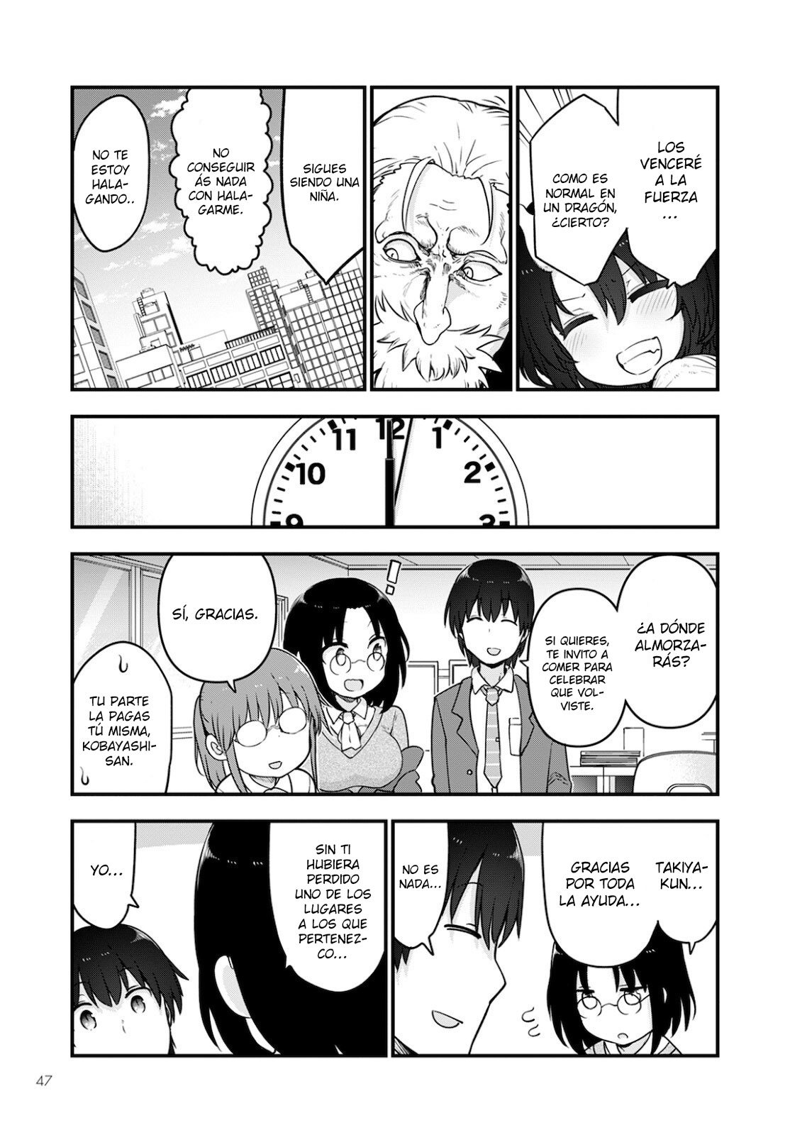 Kobayashi-san Chi no Maid Dragon Capitulo 113 página 10