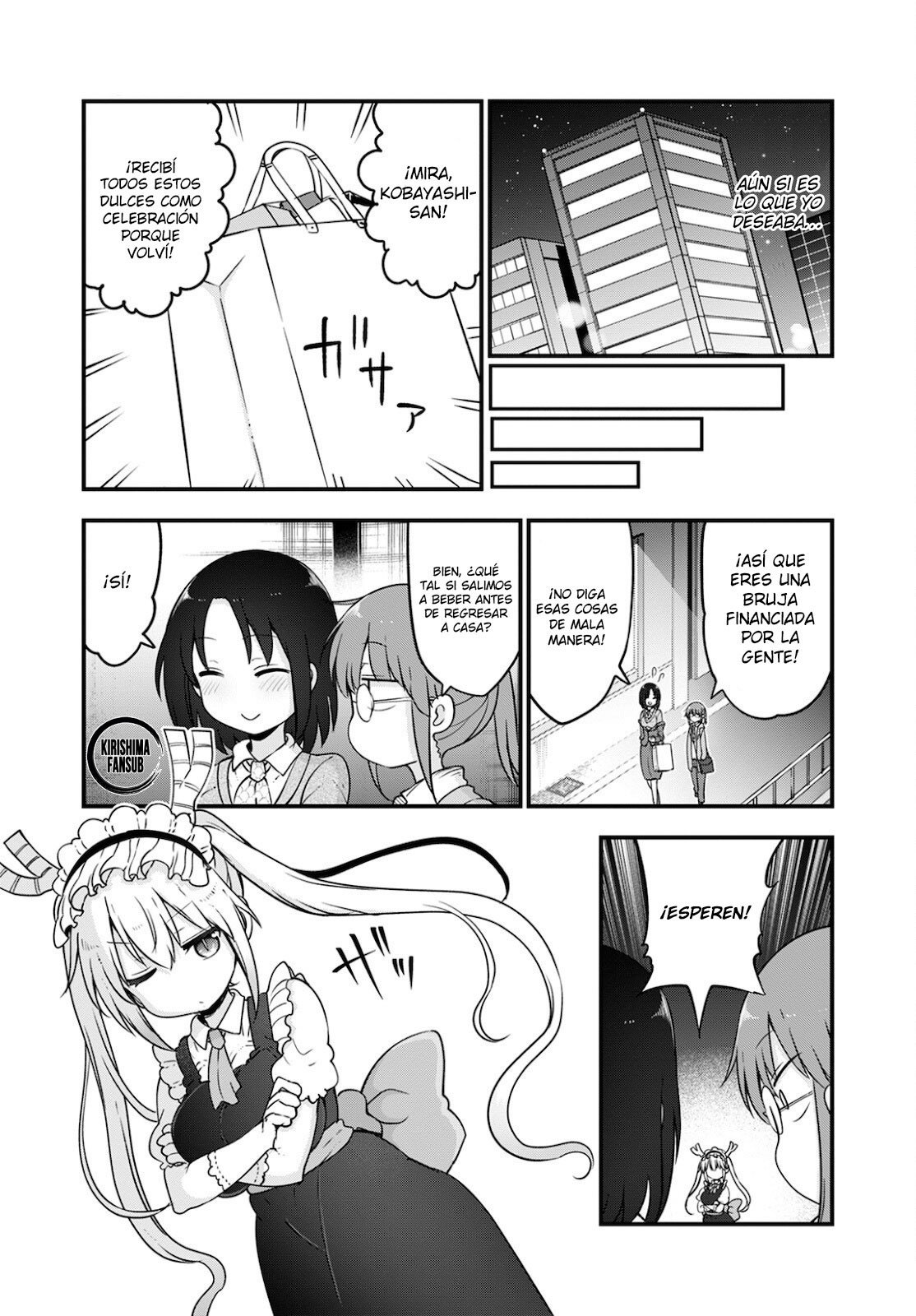 Kobayashi-san Chi no Maid Dragon Capitulo 113 página 12