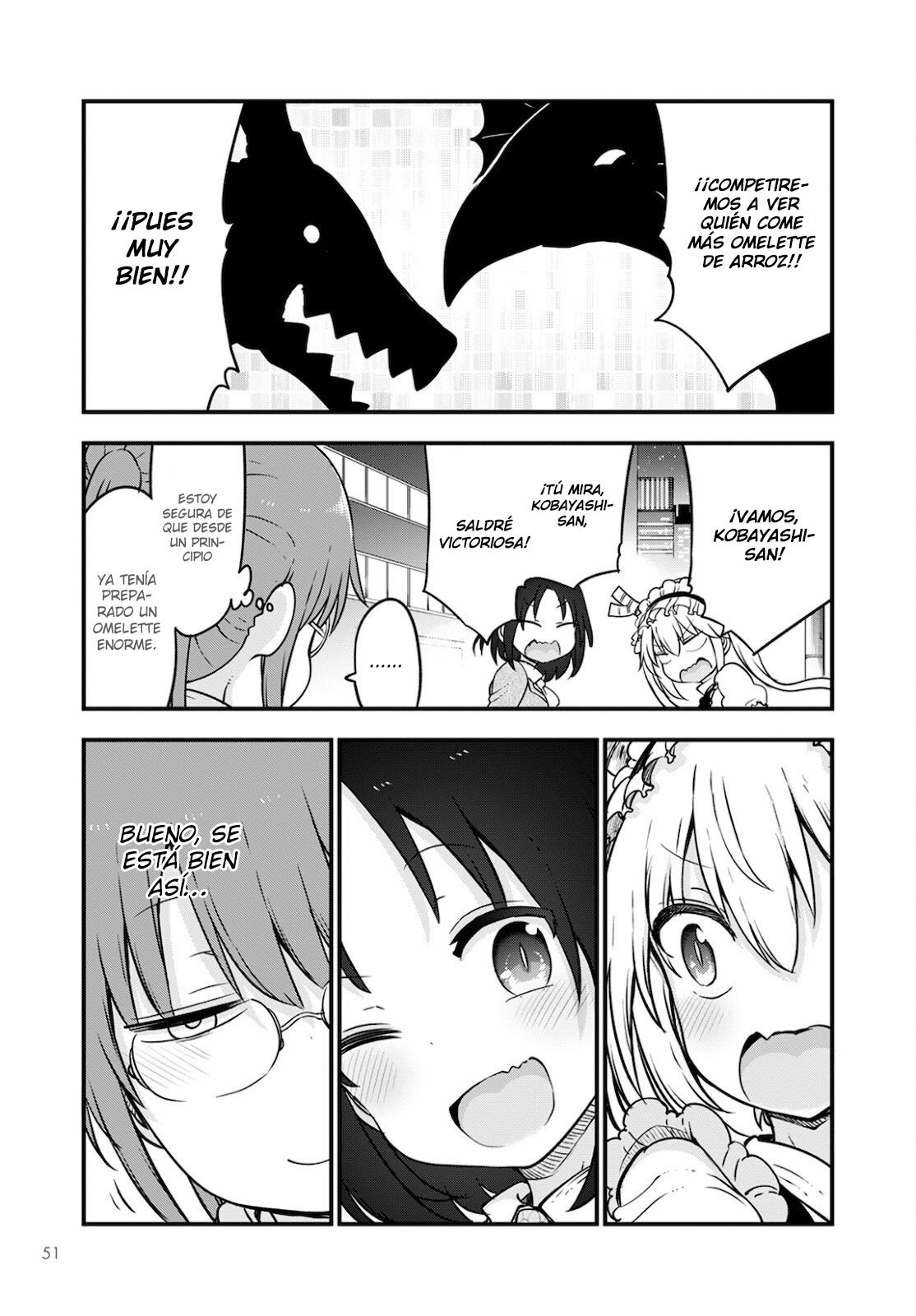 Kobayashi-san Chi no Maid Dragon Capitulo 113 página 14