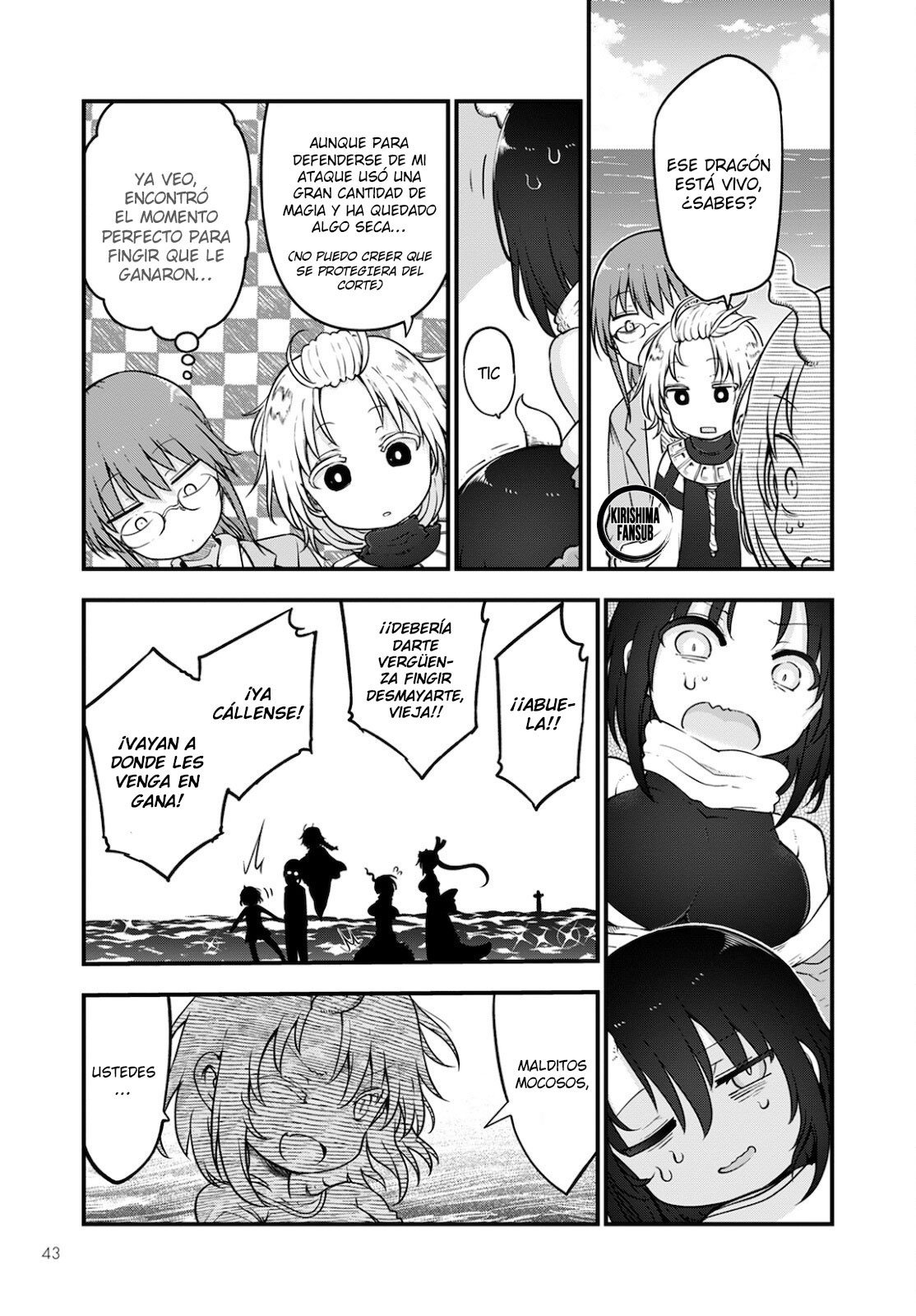 Kobayashi-san Chi no Maid Dragon Capitulo 113 página 6