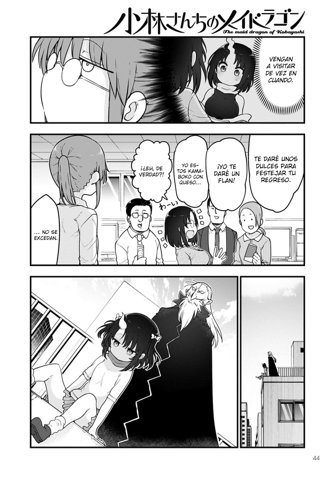 Kobayashi-san Chi no Maid Dragon Capitulo 113 página 7
