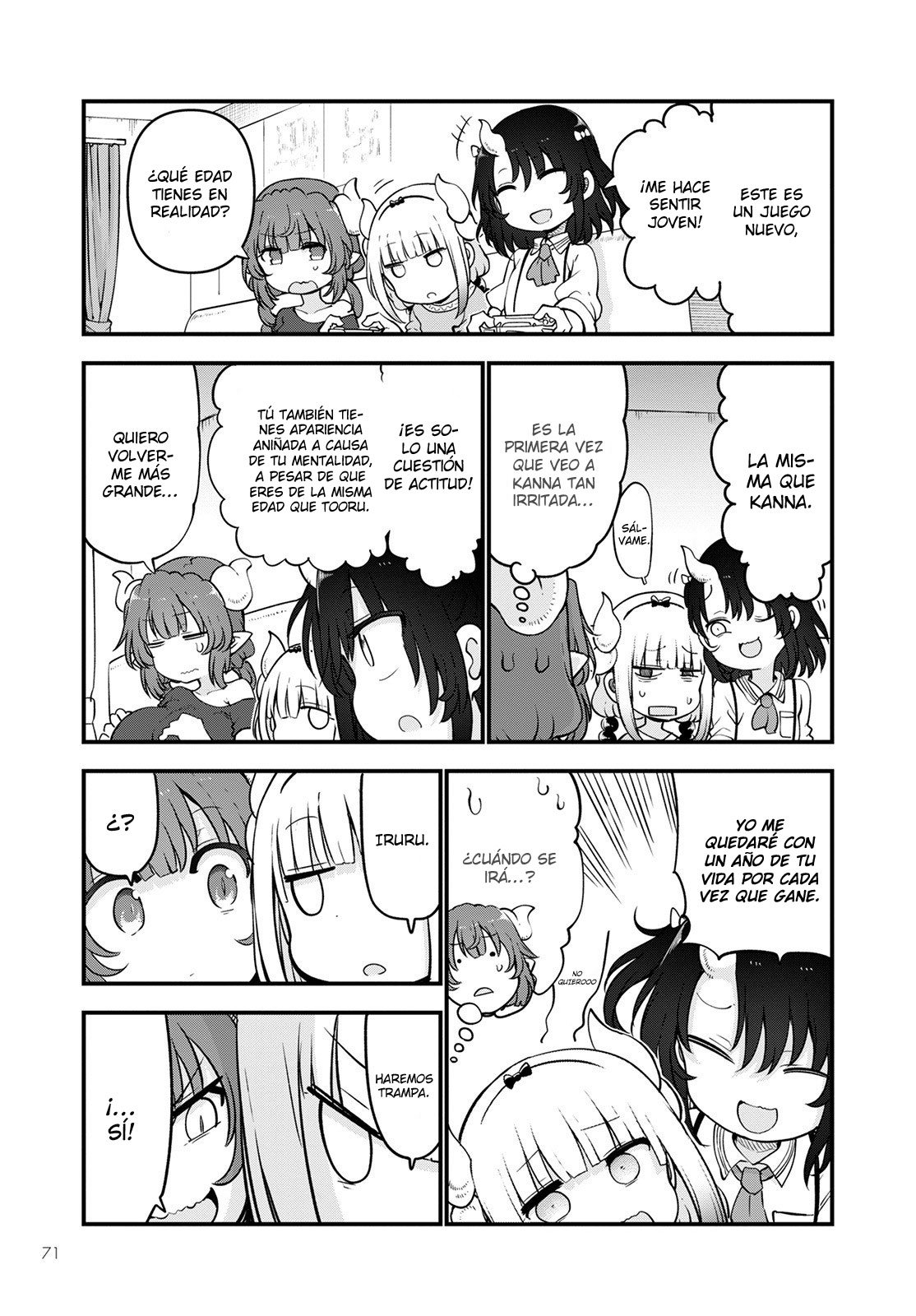 Kobayashi-san Chi no Maid Dragon Capitulo 114 página 10