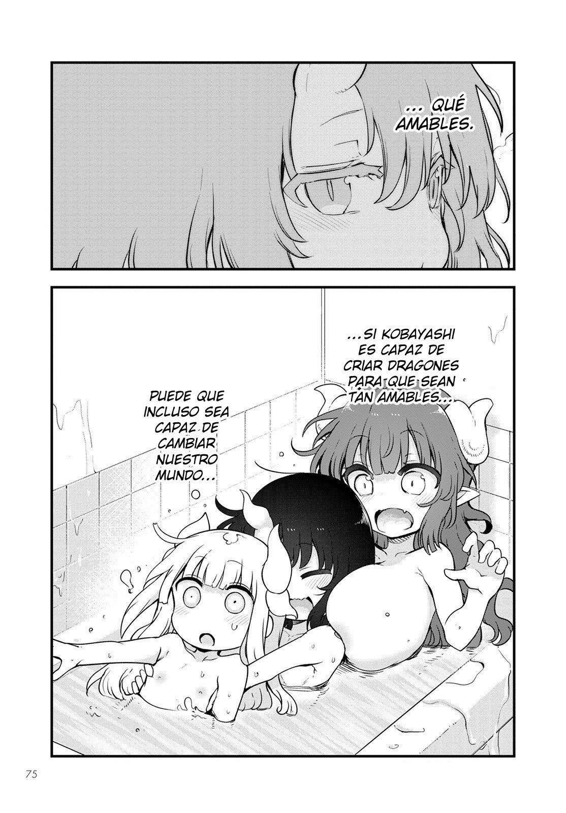 Kobayashi-san Chi no Maid Dragon Capitulo 114 página 14