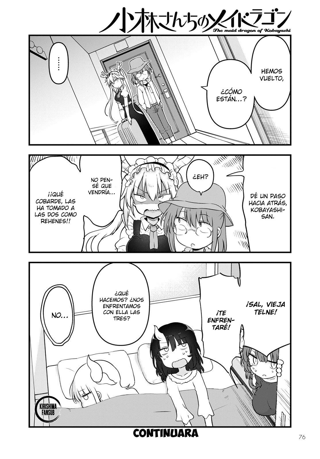 Kobayashi-san Chi no Maid Dragon Capitulo 114 página 15