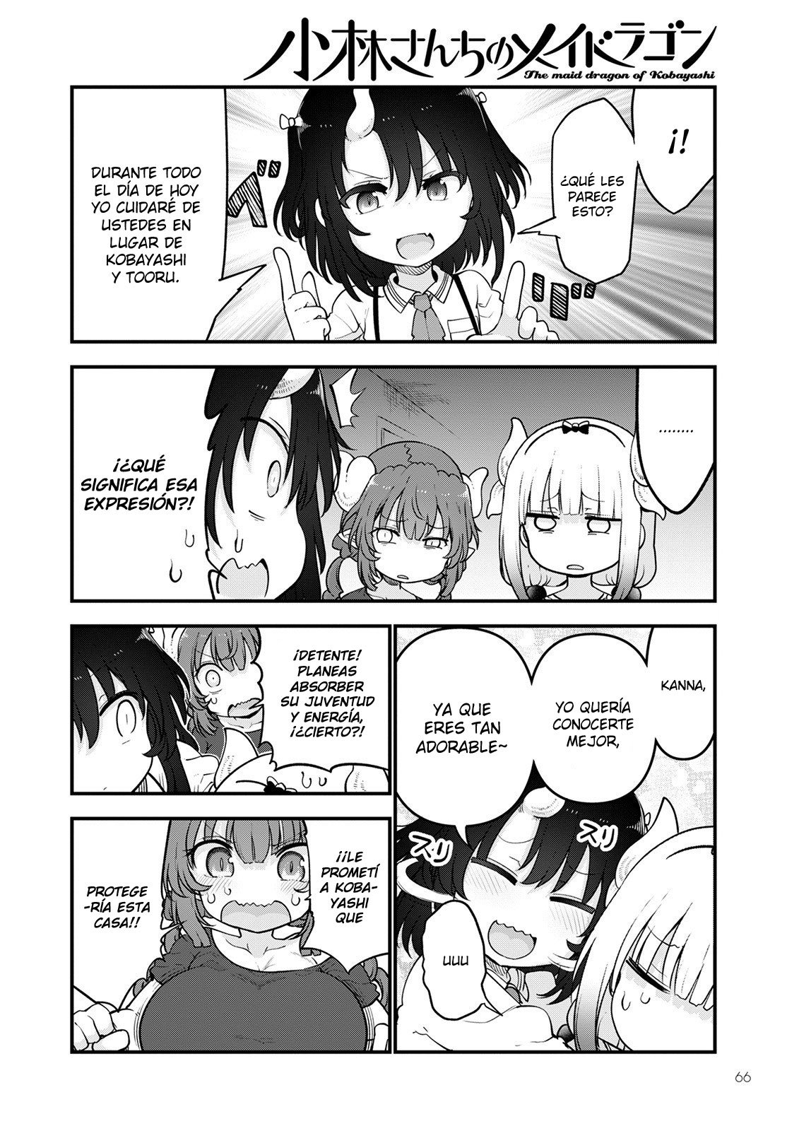 Kobayashi-san Chi no Maid Dragon Capitulo 114 página 5