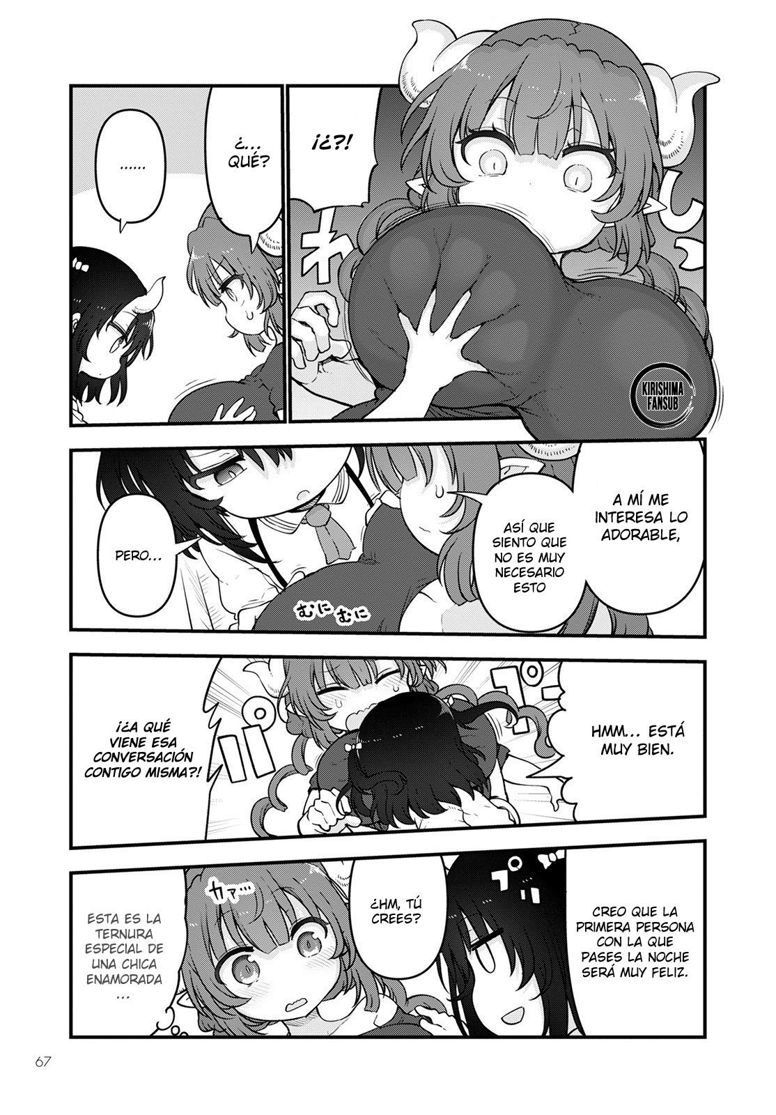 Kobayashi-san Chi no Maid Dragon Capitulo 114 página 6