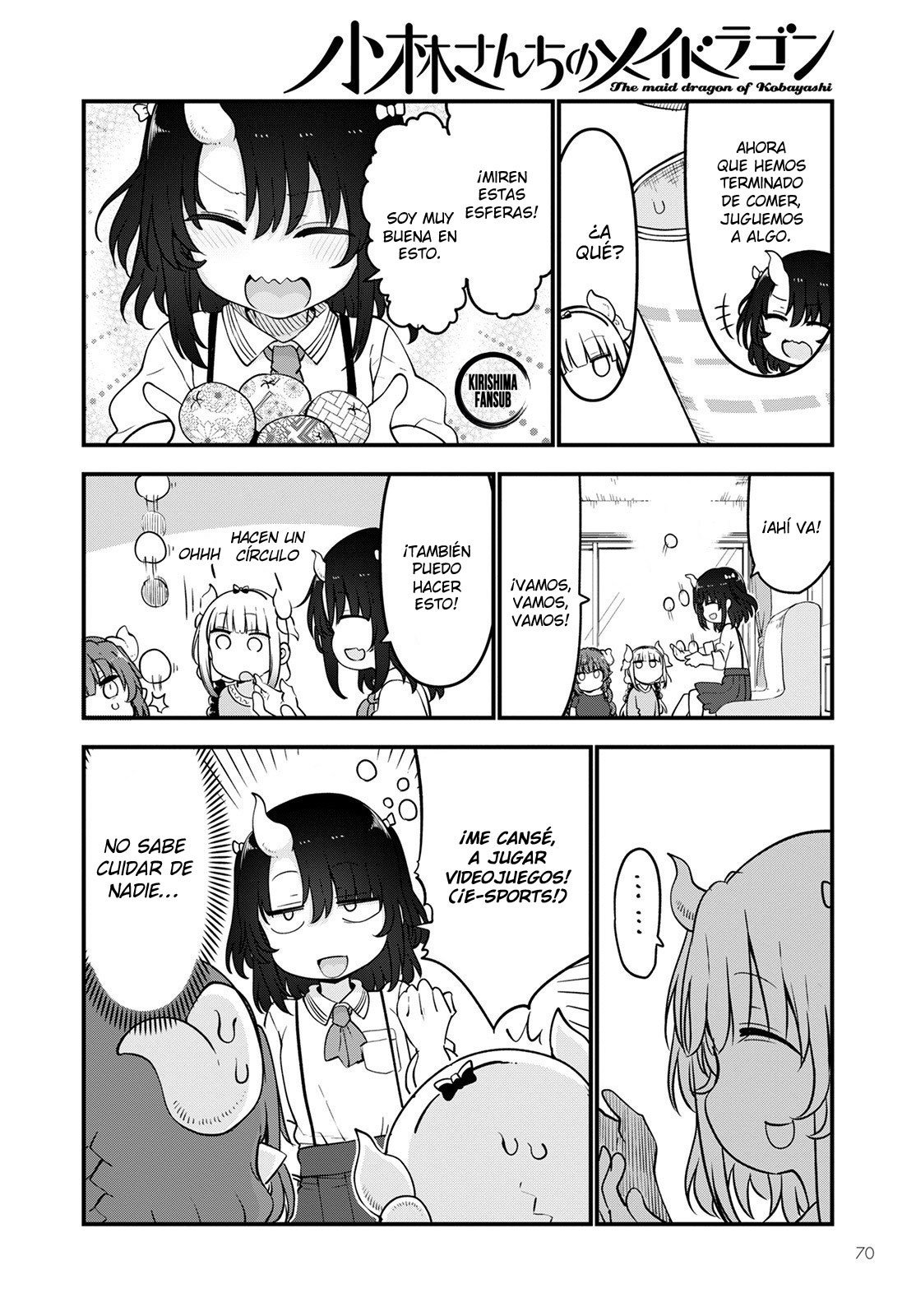 Kobayashi-san Chi no Maid Dragon Capitulo 114 página 9