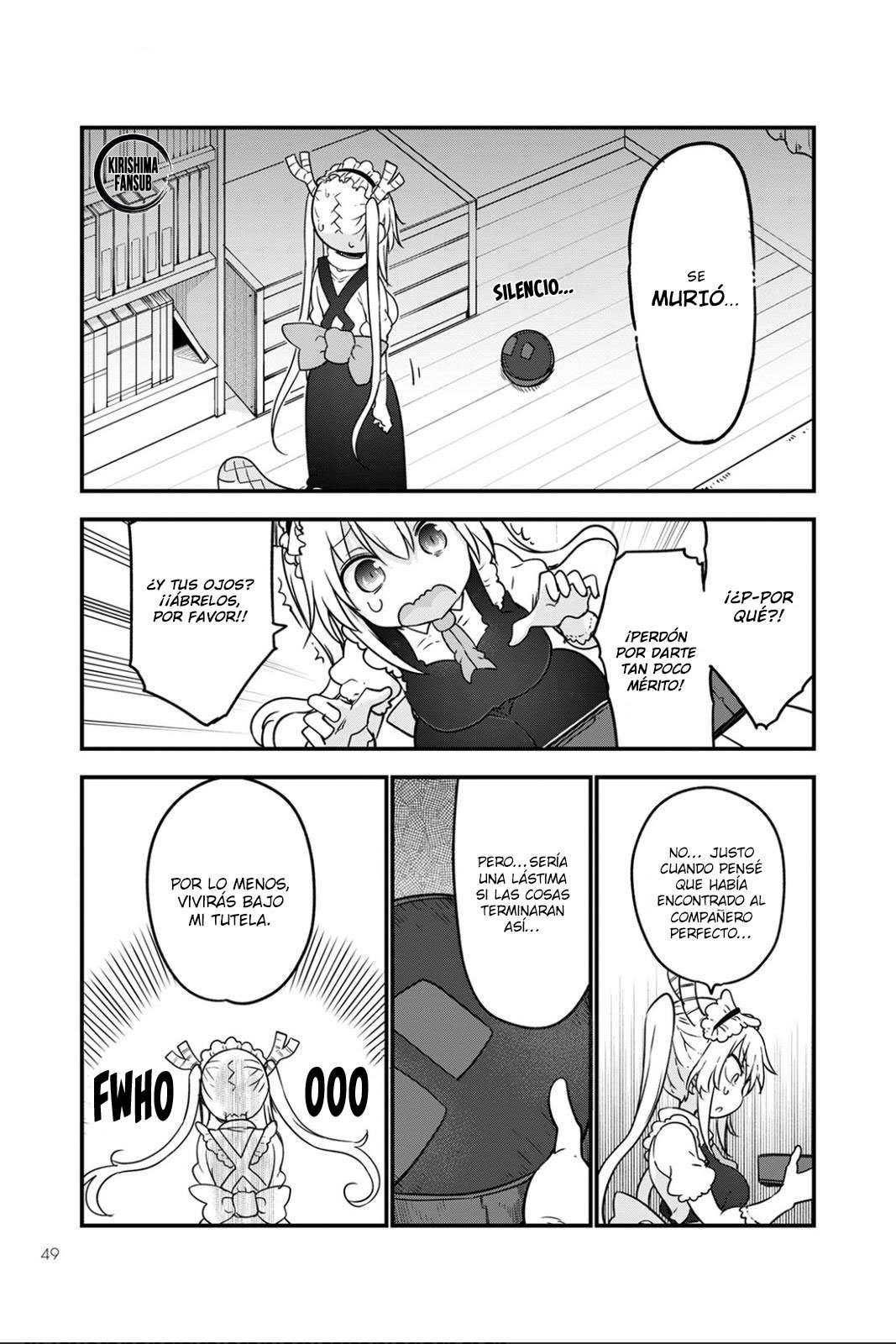 Kobayashi-san Chi no Maid Dragon Capitulo 115 página 12