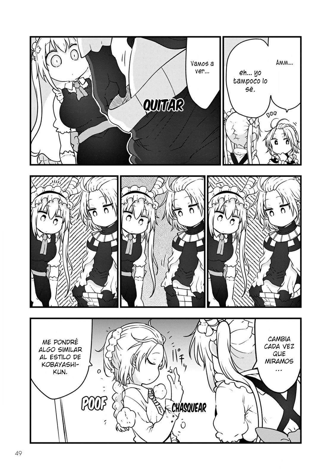 Kobayashi-san Chi no Maid Dragon Capitulo 116 página 10