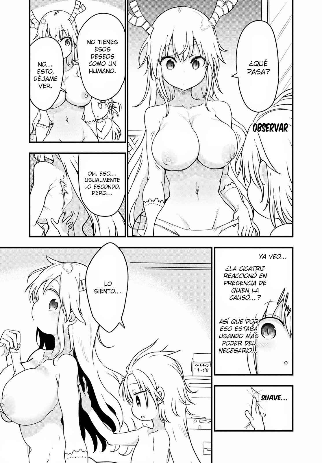 Kobayashi-san Chi no Maid Dragon Capitulo 116 página 14