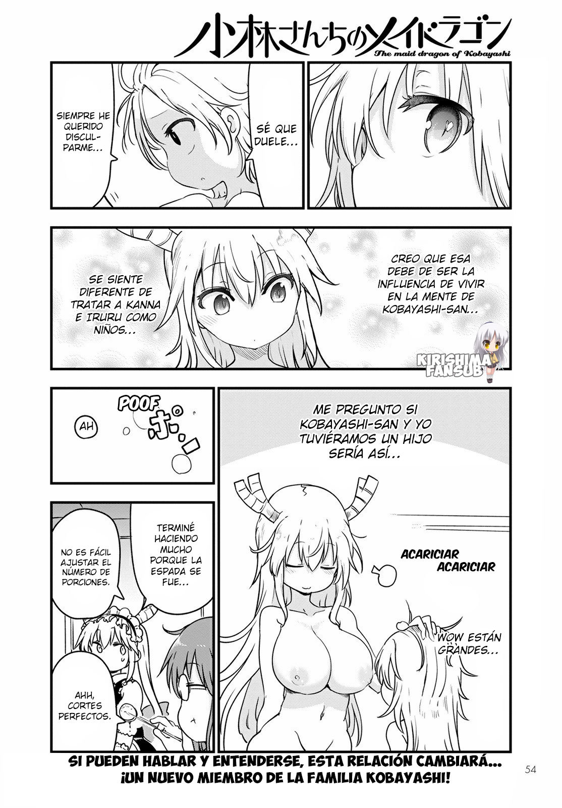 Kobayashi-san Chi no Maid Dragon Capitulo 116 página 15