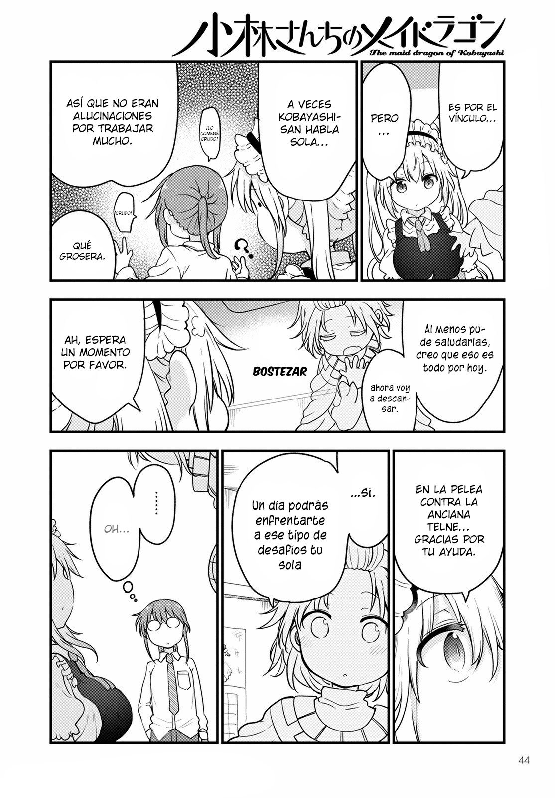 Kobayashi-san Chi no Maid Dragon Capitulo 116 página 5