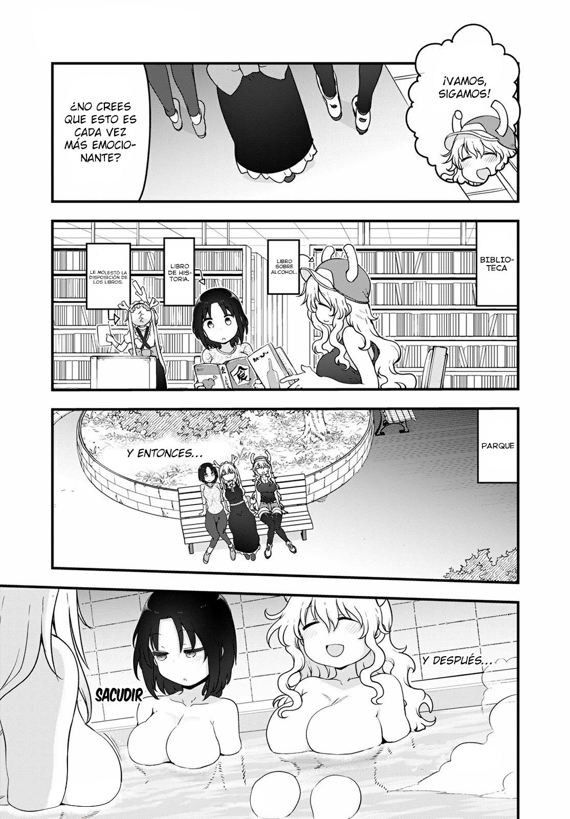 Kobayashi-san Chi no Maid Dragon Capitulo 117 página 10