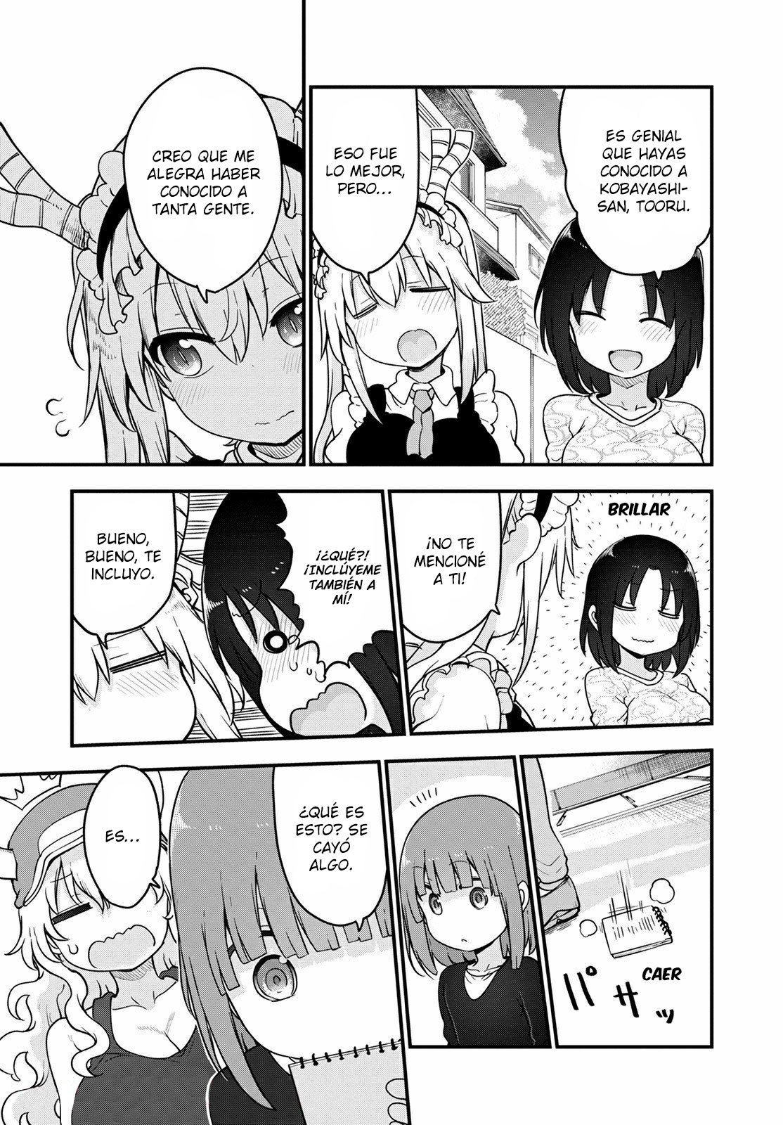 Kobayashi-san Chi no Maid Dragon Capitulo 117 página 14