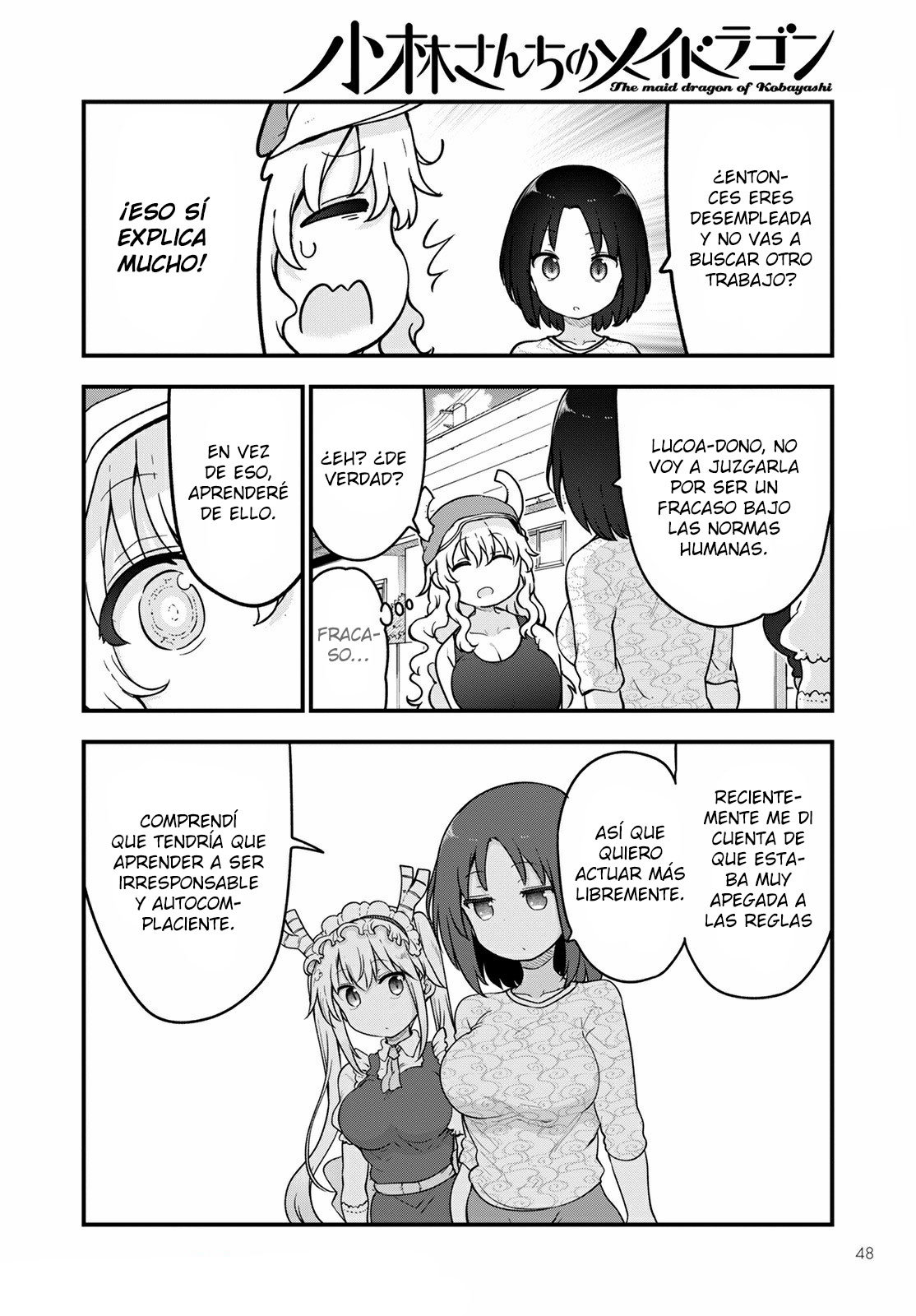 Kobayashi-san Chi no Maid Dragon Capitulo 117 página 5