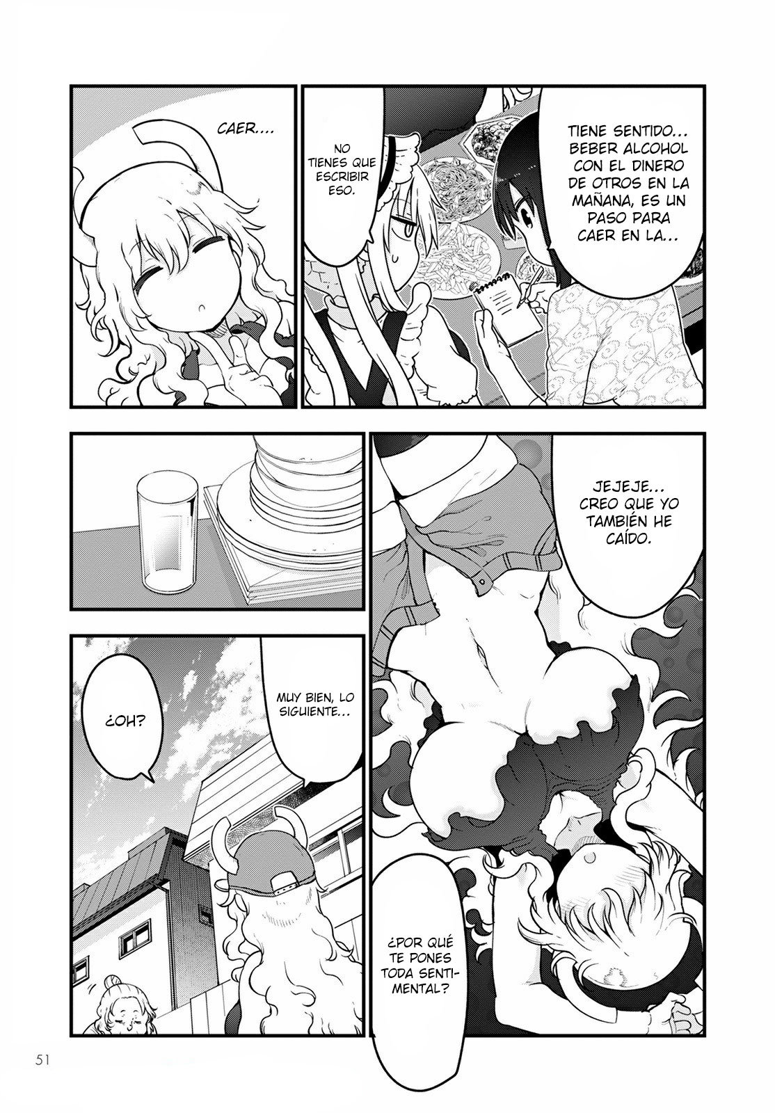 Kobayashi-san Chi no Maid Dragon Capitulo 117 página 8