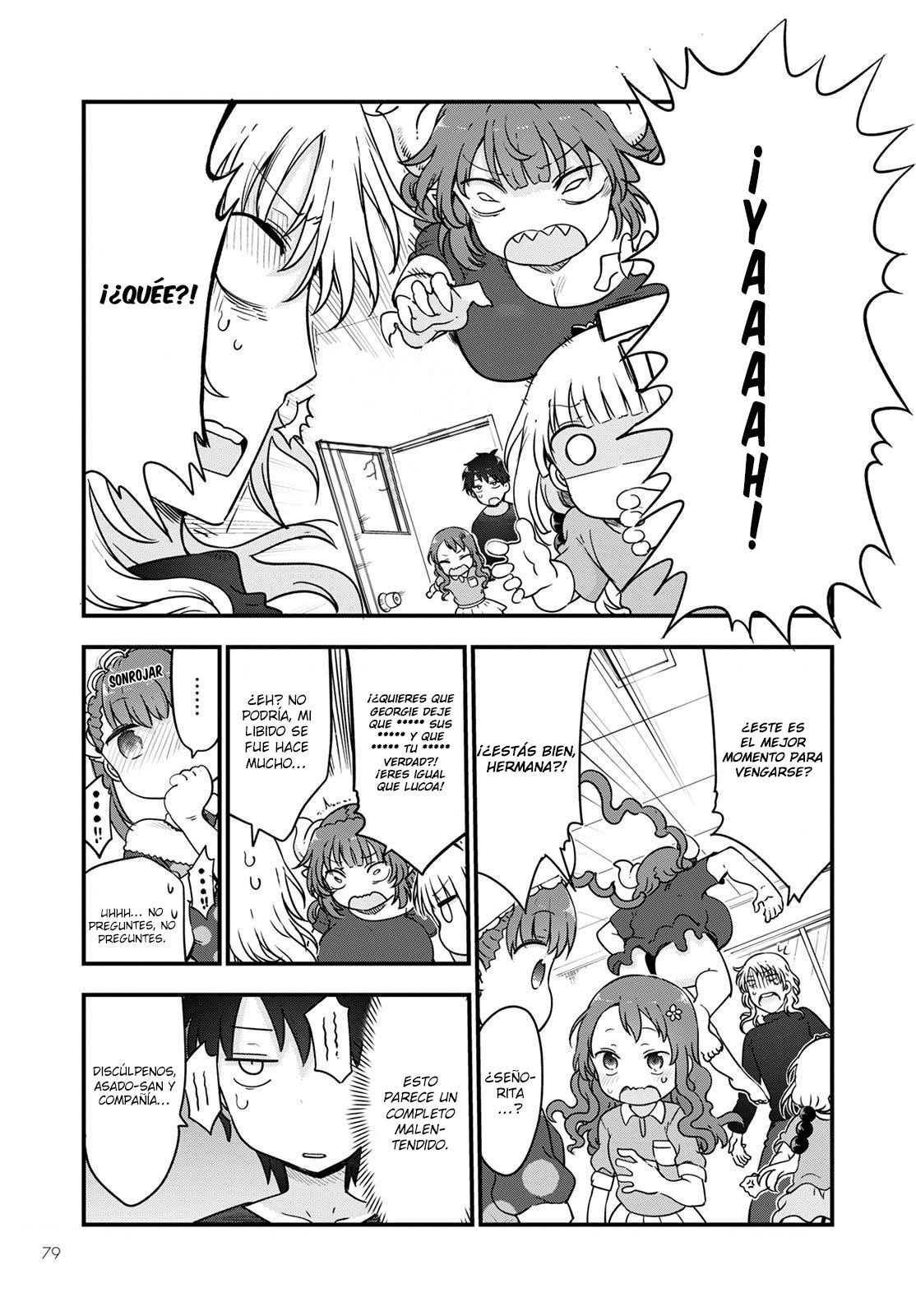 Kobayashi-san Chi no Maid Dragon Capitulo 118 página 14
