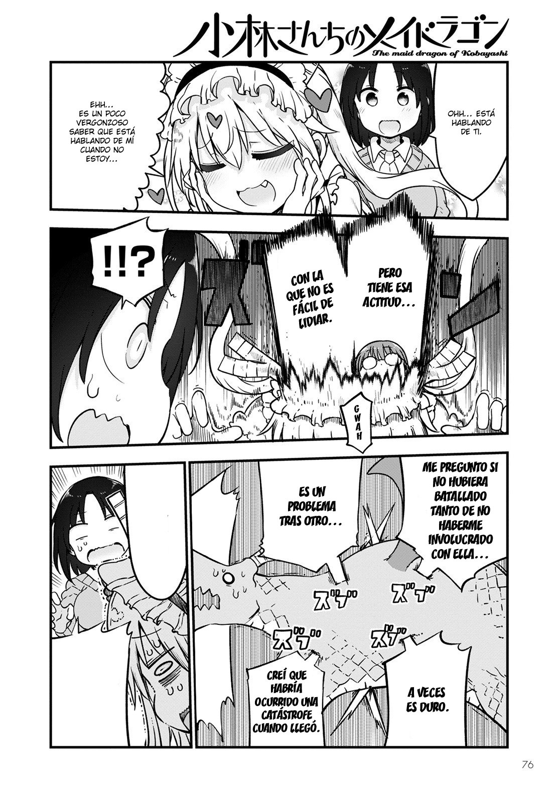 Kobayashi-san Chi no Maid Dragon Capitulo 119 página 10