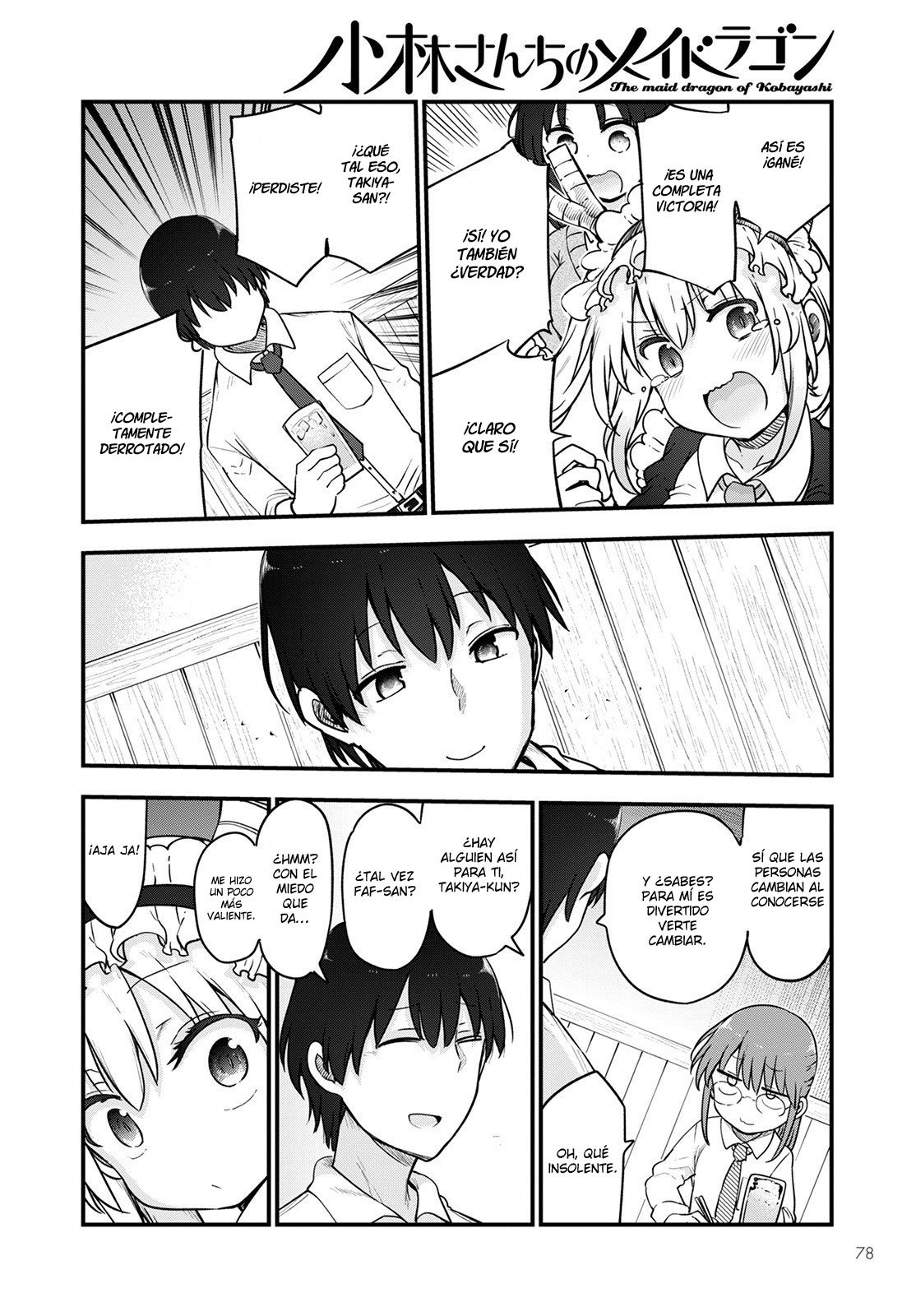 Kobayashi-san Chi no Maid Dragon Capitulo 119 página 12