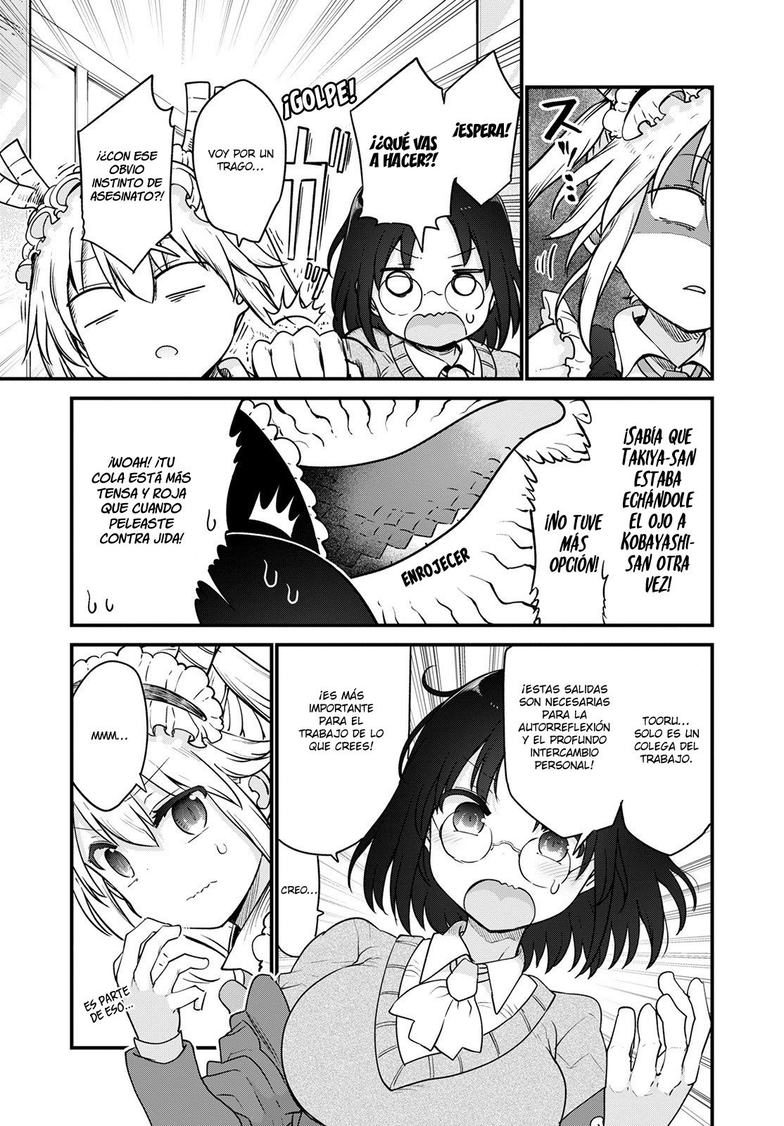 Kobayashi-san Chi no Maid Dragon Capitulo 119 página 4