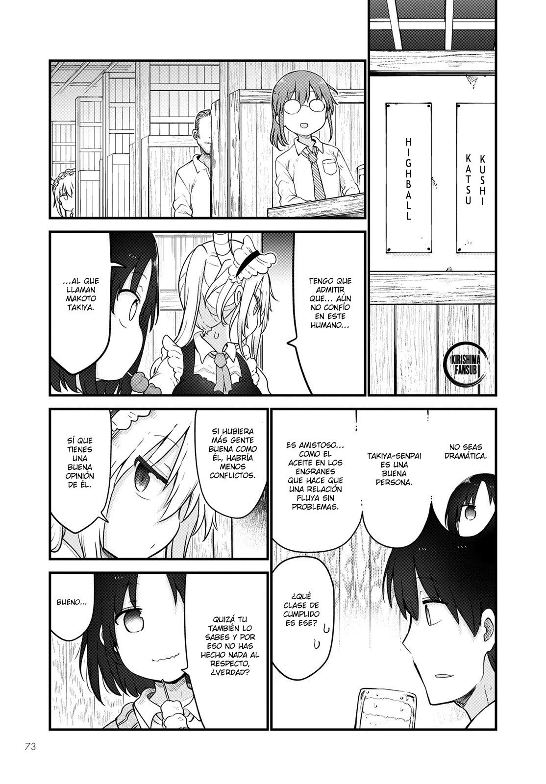 Kobayashi-san Chi no Maid Dragon Capitulo 119 página 6