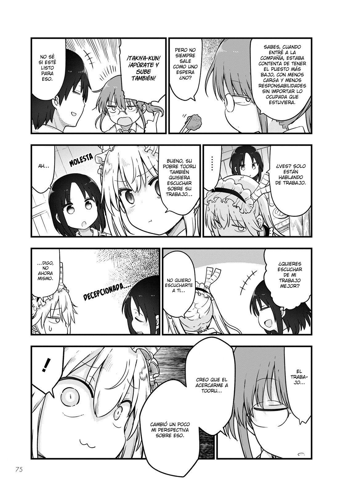 Kobayashi-san Chi no Maid Dragon Capitulo 119 página 8
