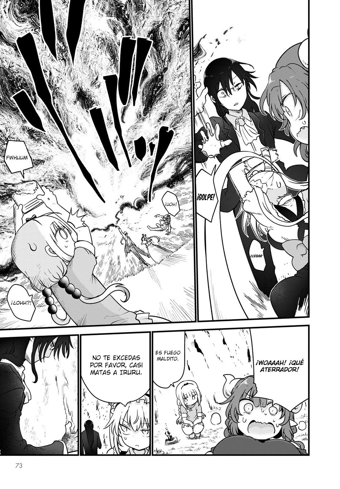 Kobayashi-san Chi no Maid Dragon Capitulo 120 página 14