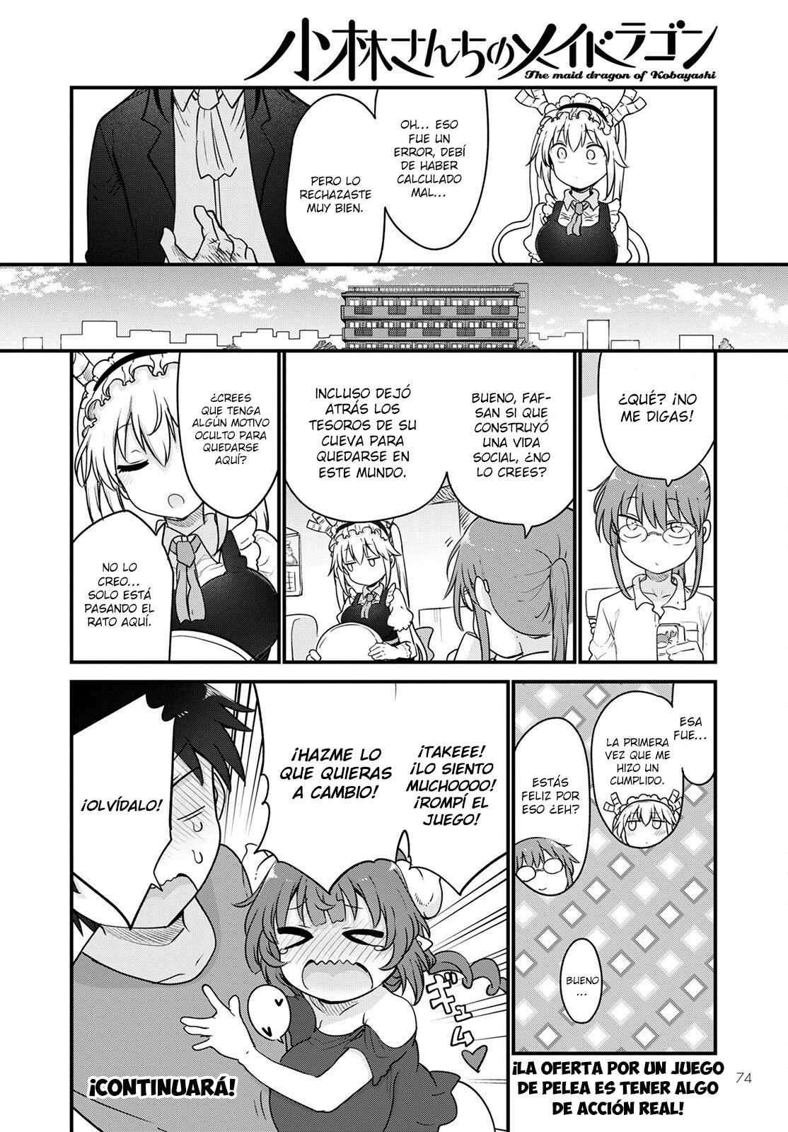 Kobayashi-san Chi no Maid Dragon Capitulo 120 página 15