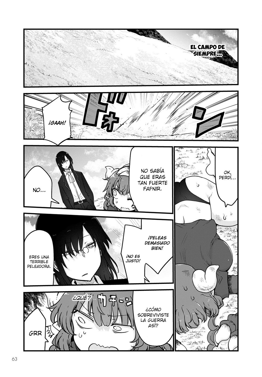 Kobayashi-san Chi no Maid Dragon Capitulo 120 página 4