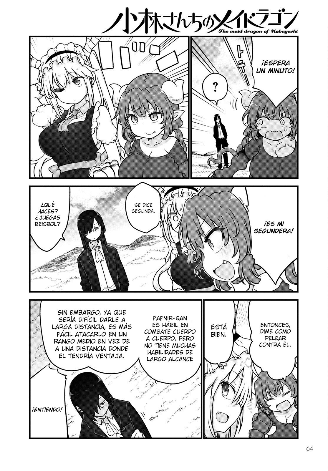 Kobayashi-san Chi no Maid Dragon Capitulo 120 página 5