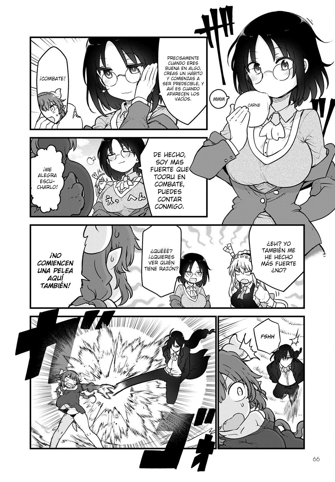 Kobayashi-san Chi no Maid Dragon Capitulo 120 página 7