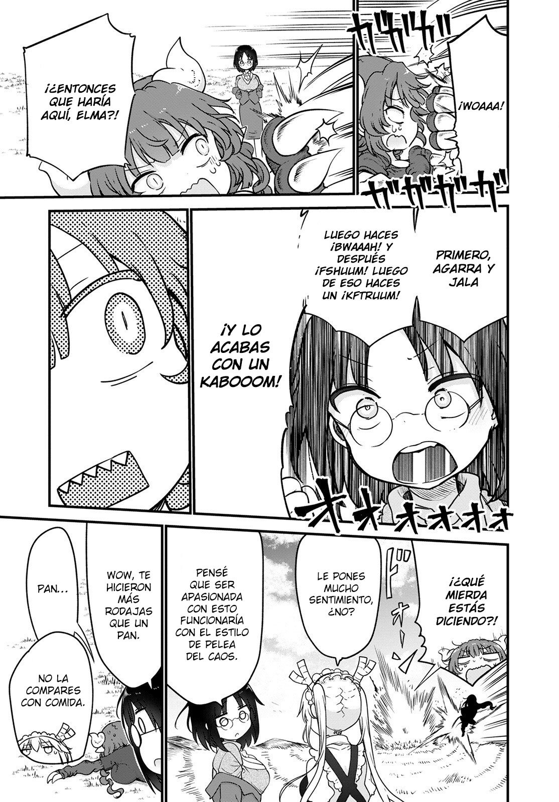 Kobayashi-san Chi no Maid Dragon Capitulo 120 página 8