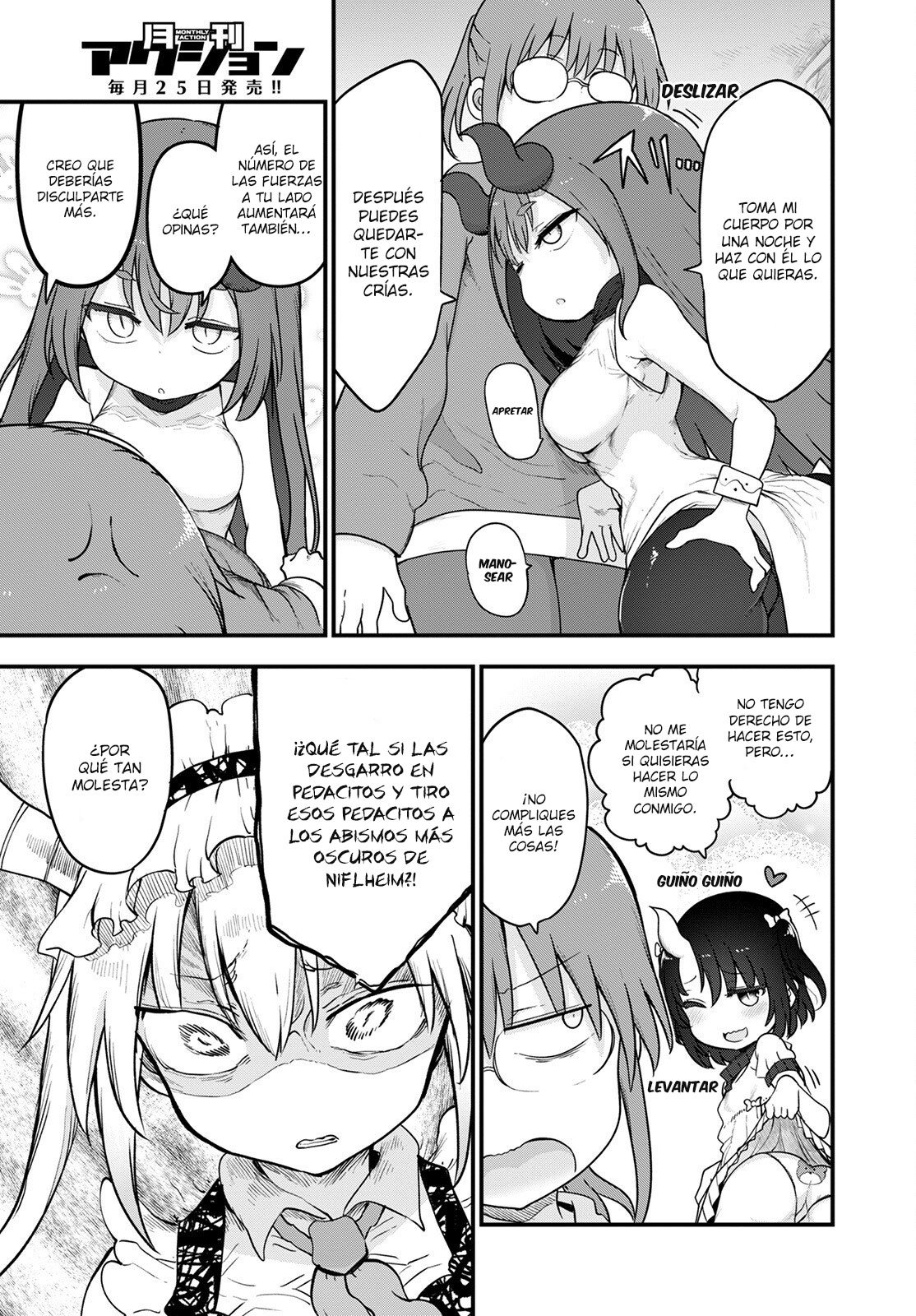 Kobayashi-san Chi no Maid Dragon Capitulo 122 página 10