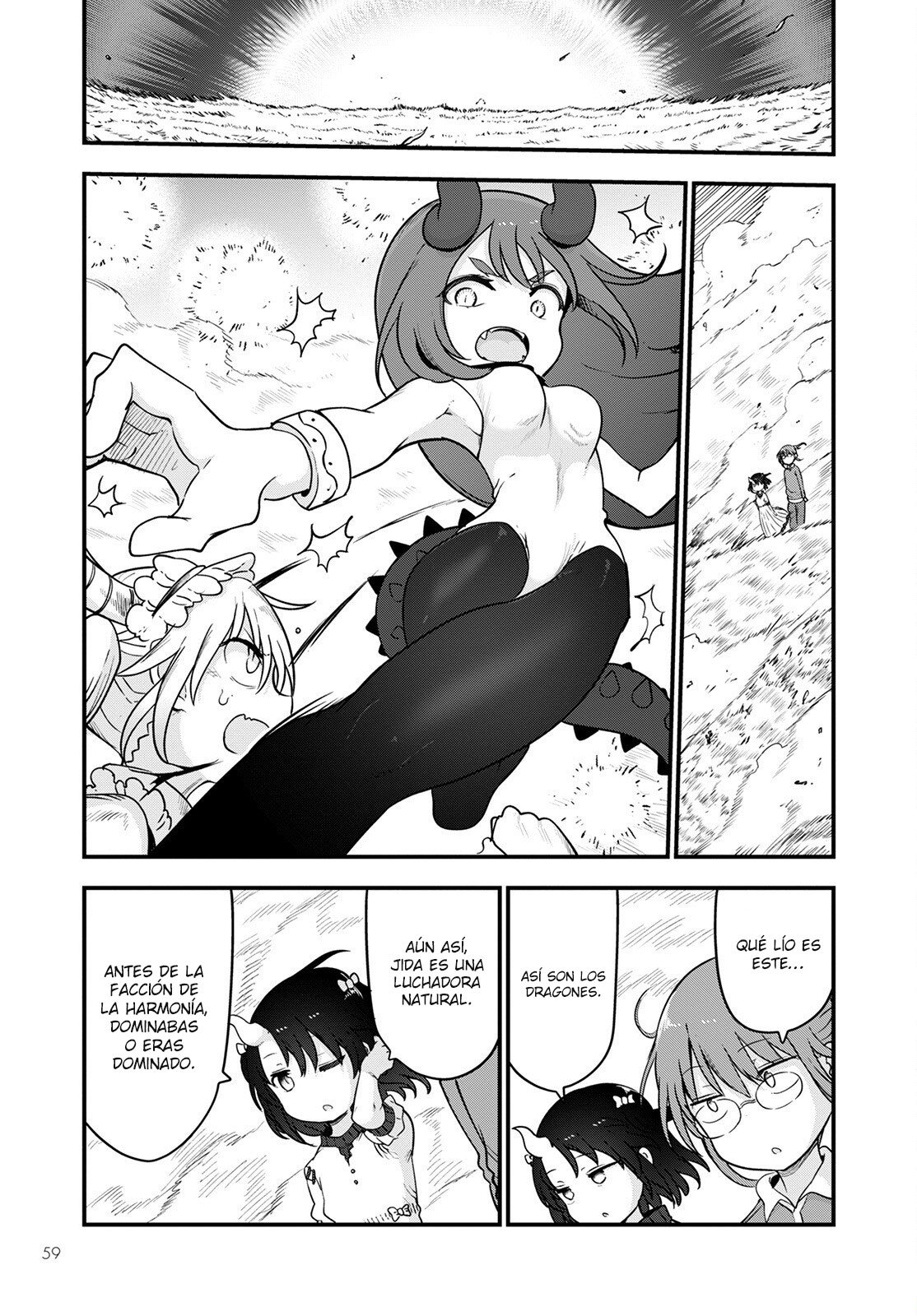 Kobayashi-san Chi no Maid Dragon Capitulo 122 página 12
