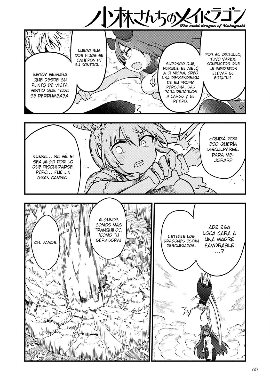 Kobayashi-san Chi no Maid Dragon Capitulo 122 página 13