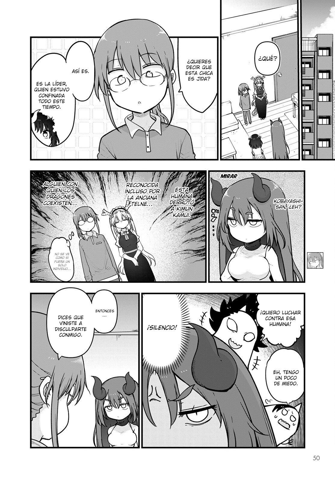 Kobayashi-san Chi no Maid Dragon Capitulo 122 página 3