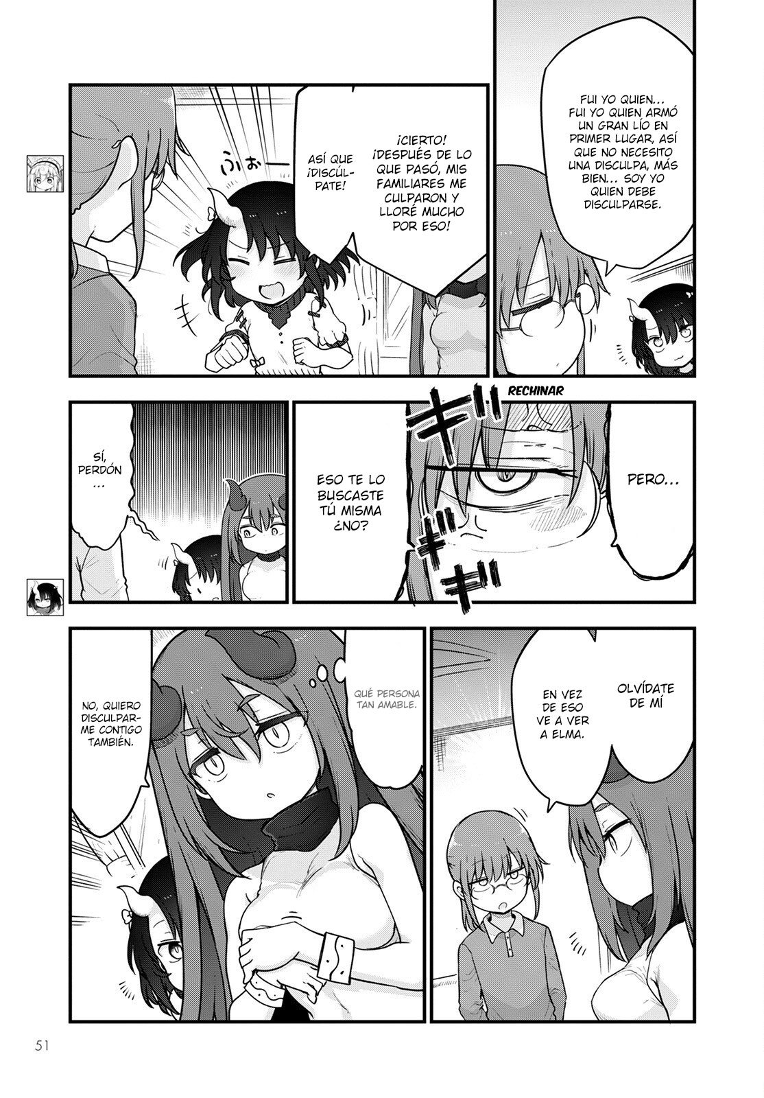 Kobayashi-san Chi no Maid Dragon Capitulo 122 página 4