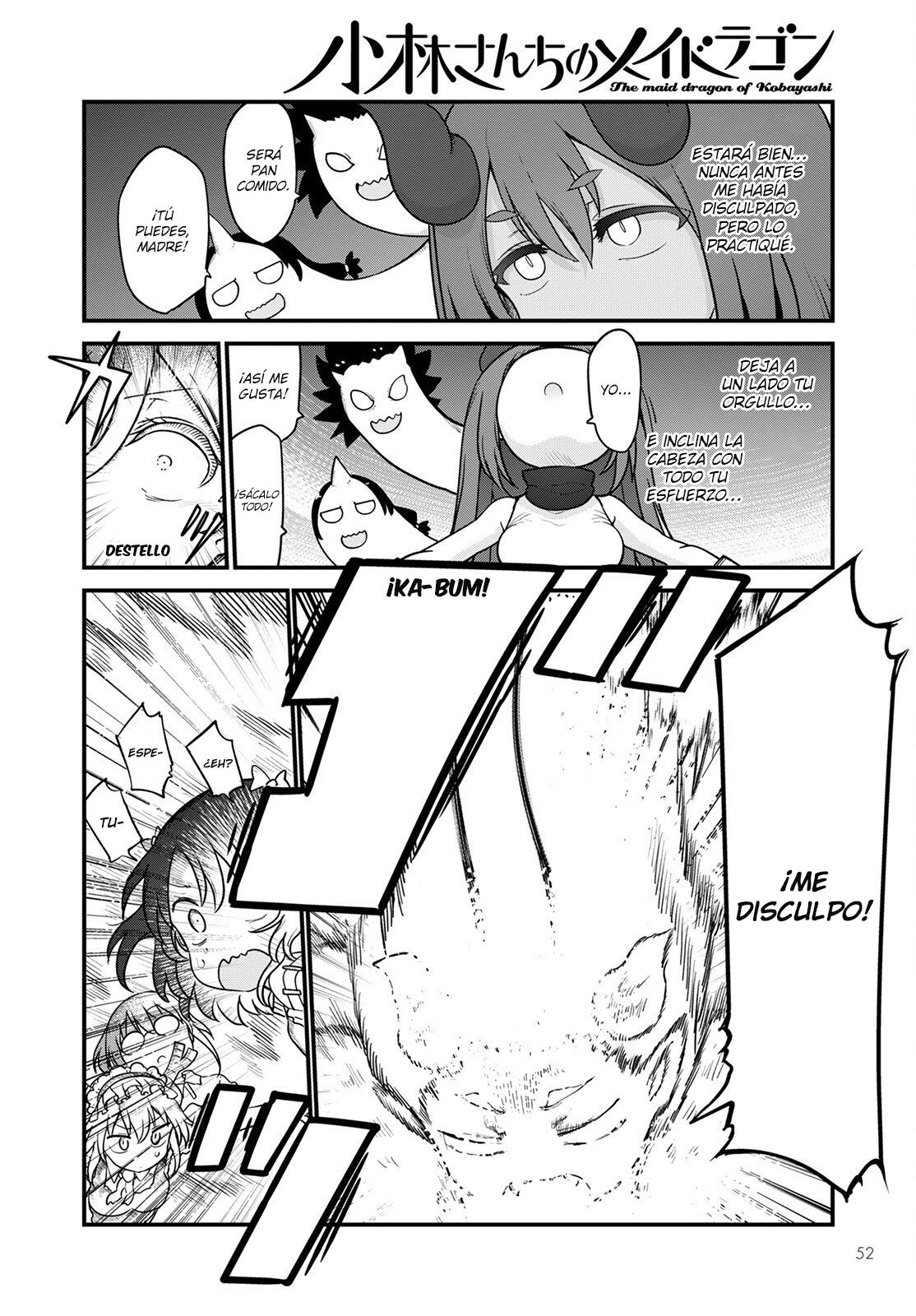 Kobayashi-san Chi no Maid Dragon Capitulo 122 página 5