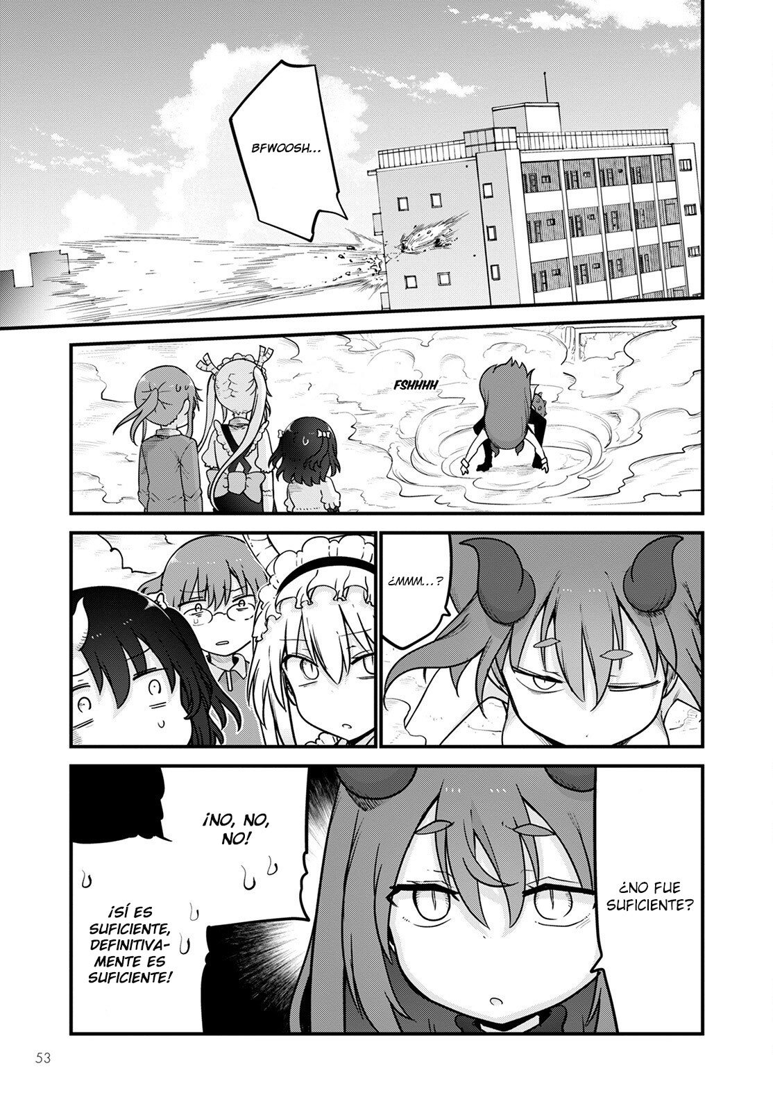 Kobayashi-san Chi no Maid Dragon Capitulo 122 página 6