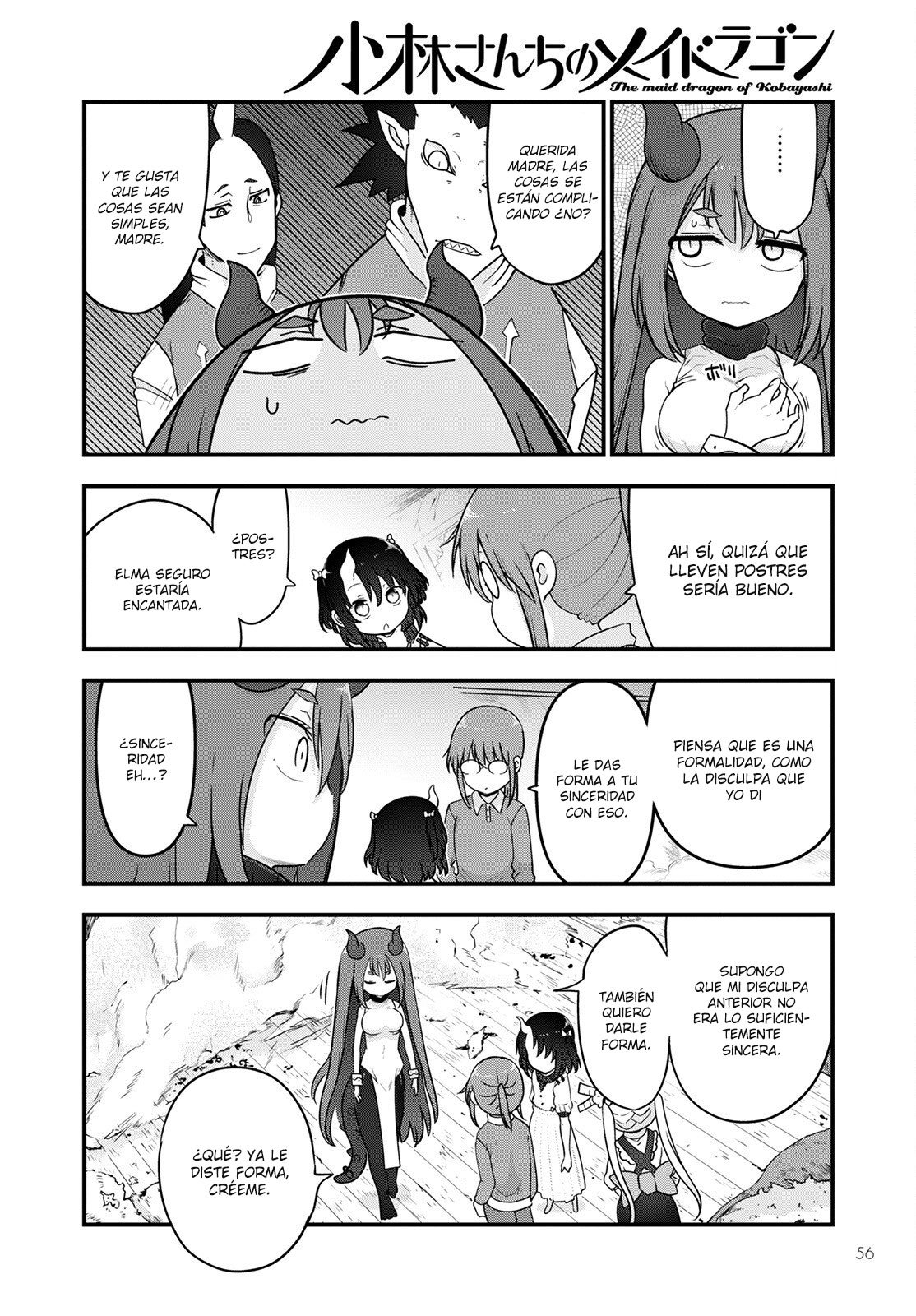 Kobayashi-san Chi no Maid Dragon Capitulo 122 página 9