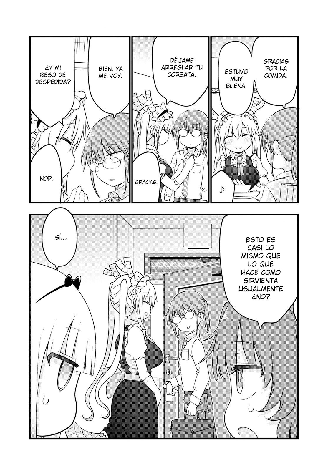 Kobayashi-san Chi no Maid Dragon Capitulo 123 página 14