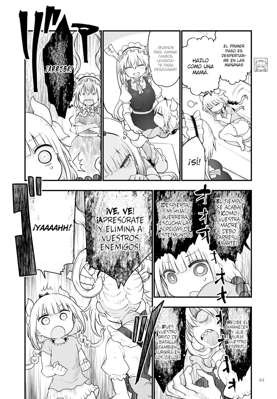 Kobayashi-san Chi no Maid Dragon Capitulo 123 página 5