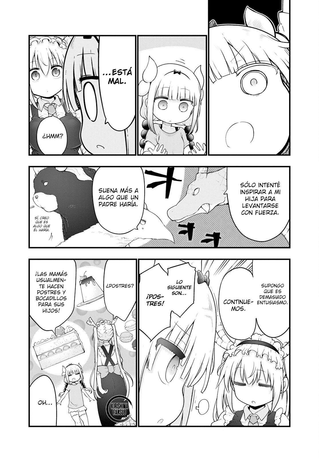 Kobayashi-san Chi no Maid Dragon Capitulo 123 página 6