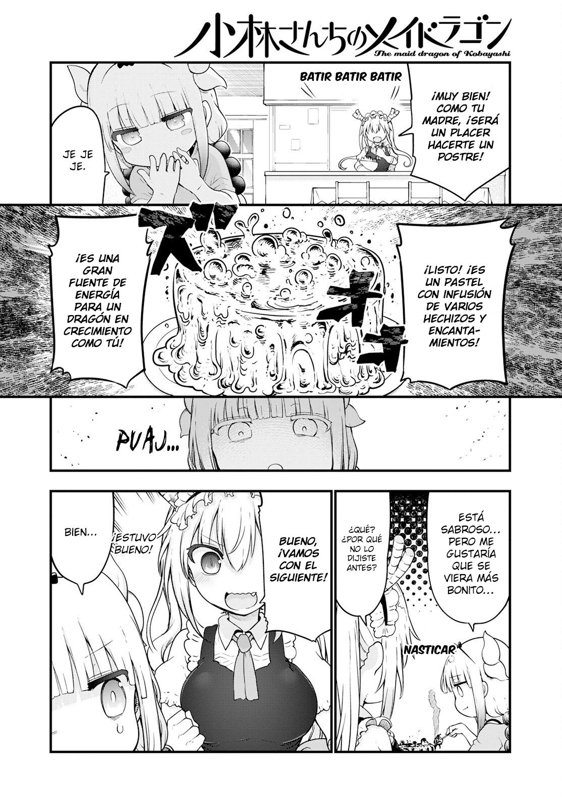 Kobayashi-san Chi no Maid Dragon Capitulo 123 página 7