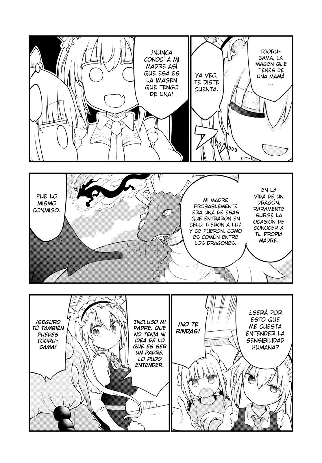 Kobayashi-san Chi no Maid Dragon Capitulo 123 página 8