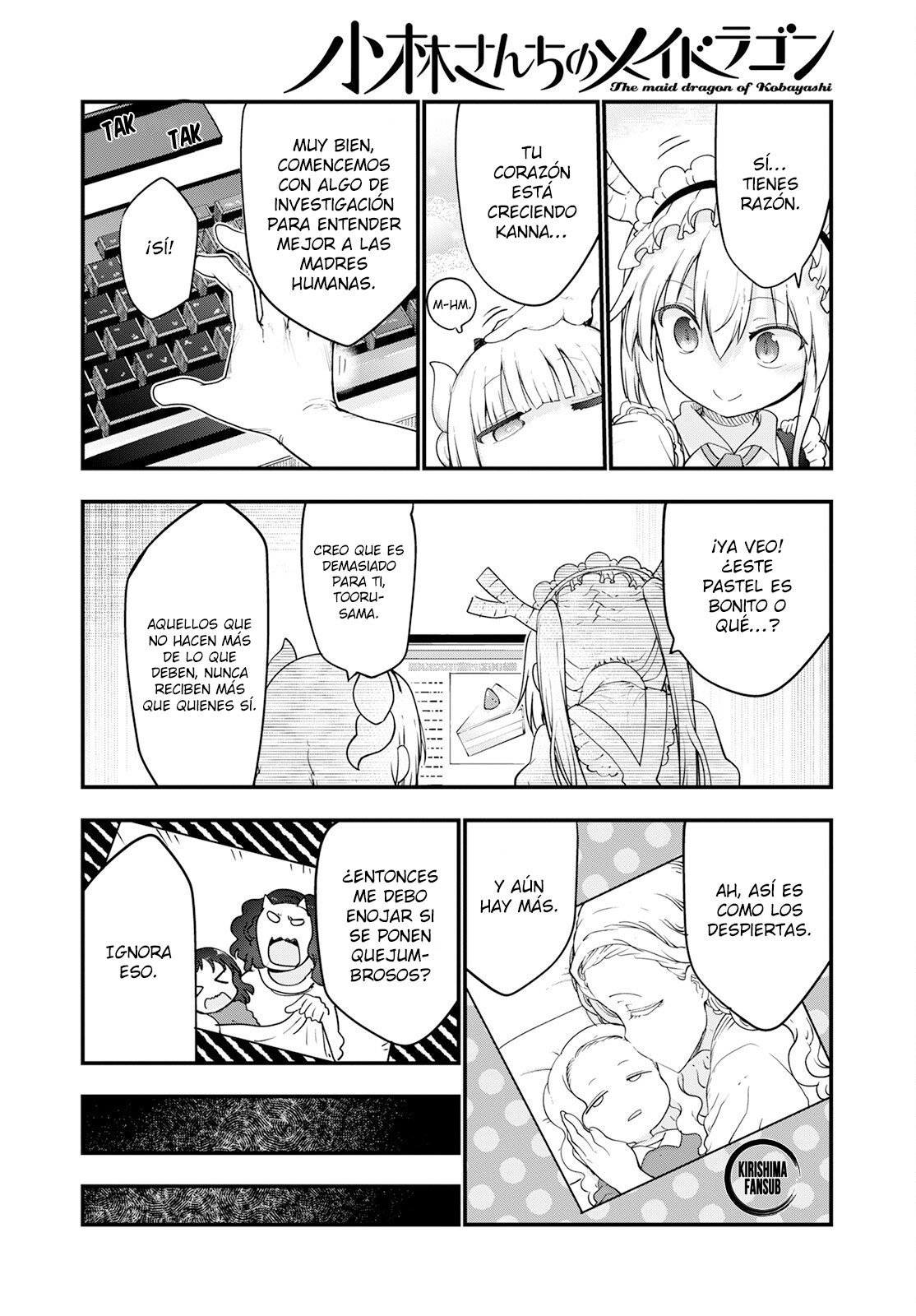 Kobayashi-san Chi no Maid Dragon Capitulo 123 página 9