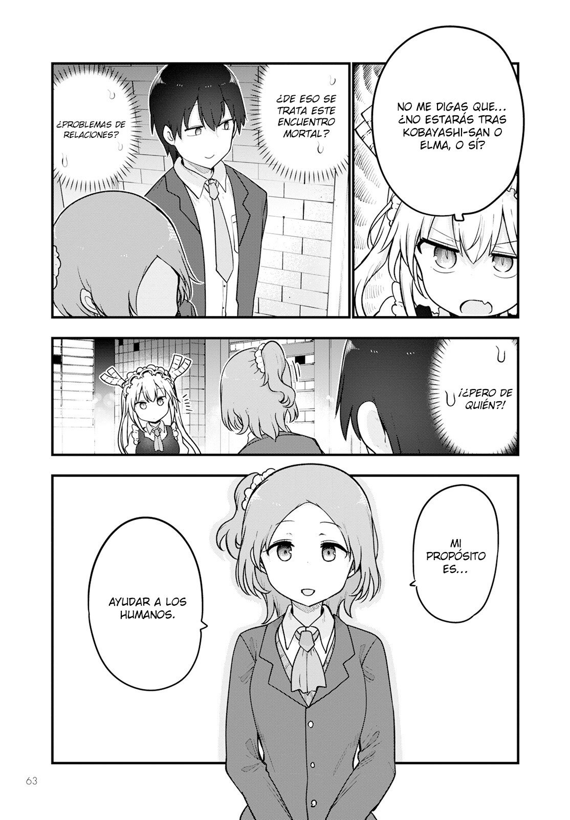 Kobayashi-san Chi no Maid Dragon Capitulo 124 página 10