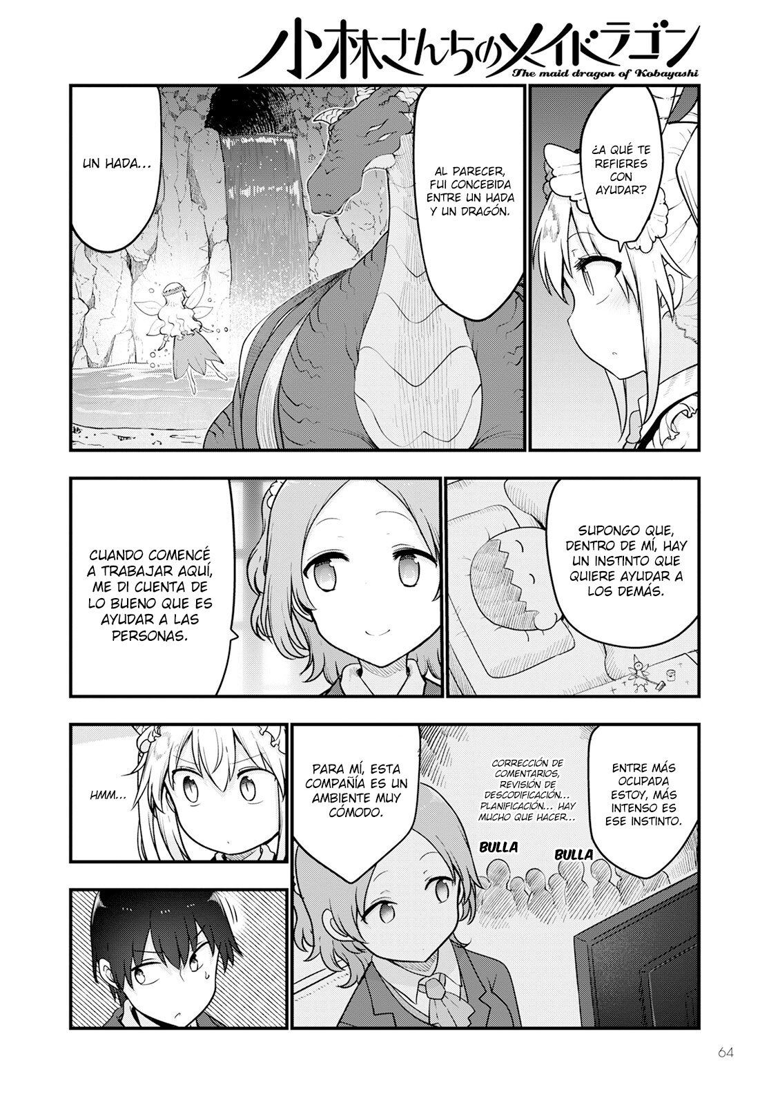 Kobayashi-san Chi no Maid Dragon Capitulo 124 página 11