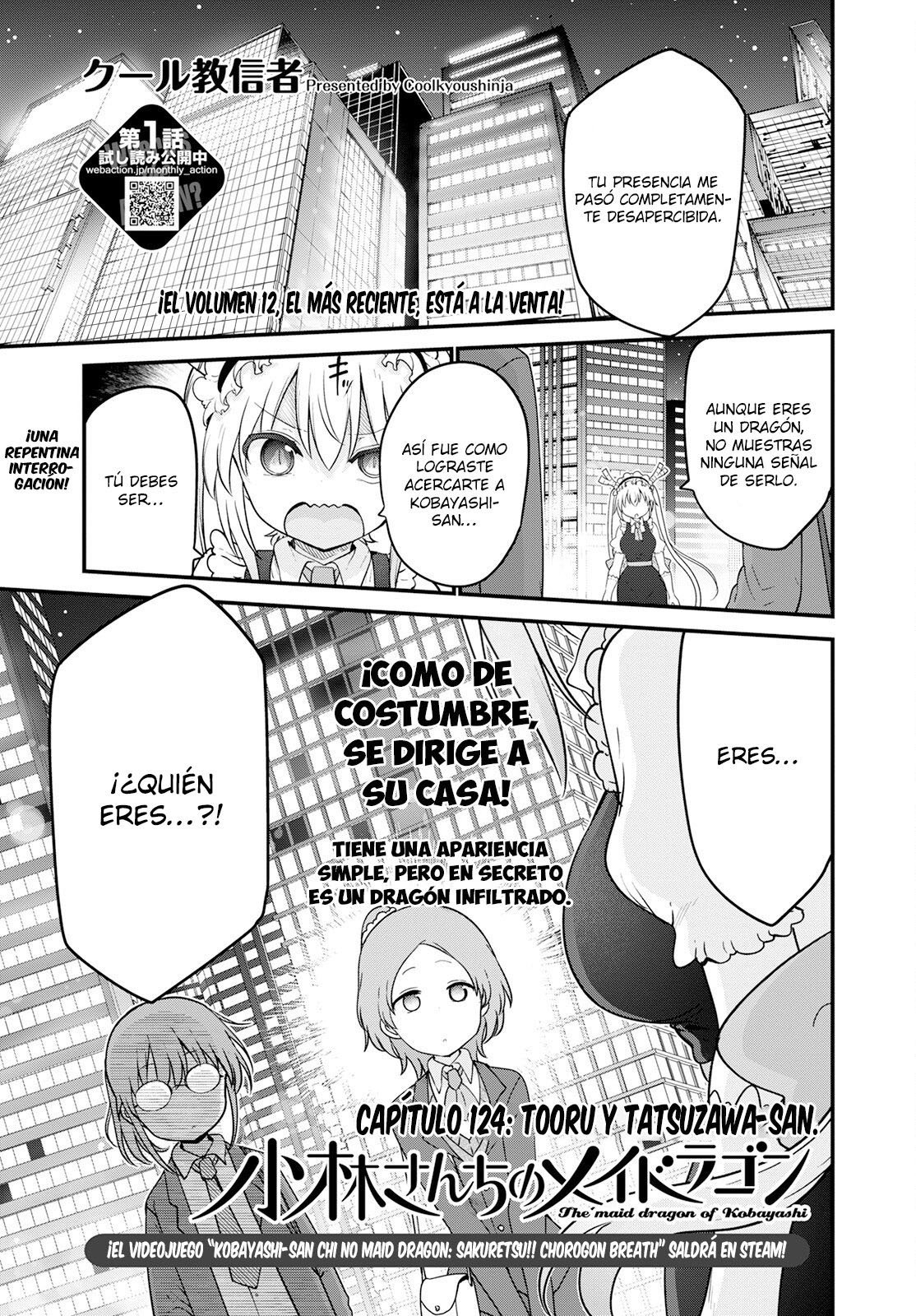Kobayashi-san Chi no Maid Dragon Capitulo 124 página 2
